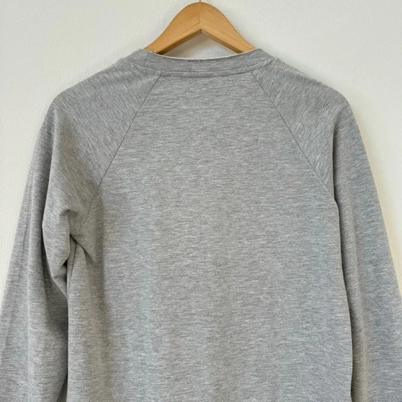 Caslon Heather Gray Crew Neck Sweater with Side Tie XS - Picture 6 of 11